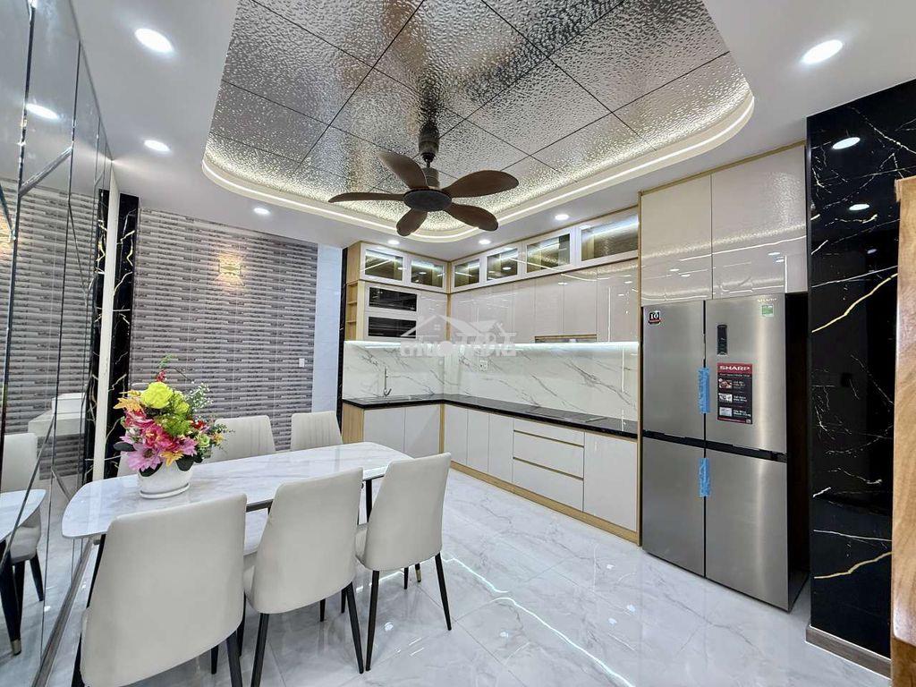 Nhà phố 4m x 17m. xây 3 tầng 1/ ngắn đường dương thit mười - 4