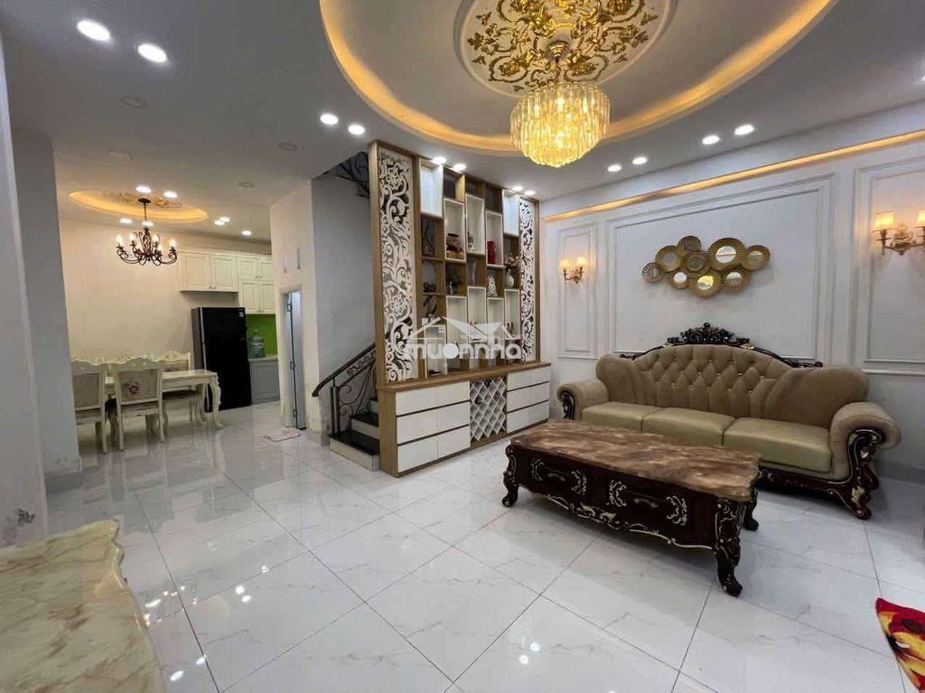 Nhà 5x10m 2 lầu 4pn quận 7 5.69 tỷ bãi ô tô kế bên - Ảnh 2