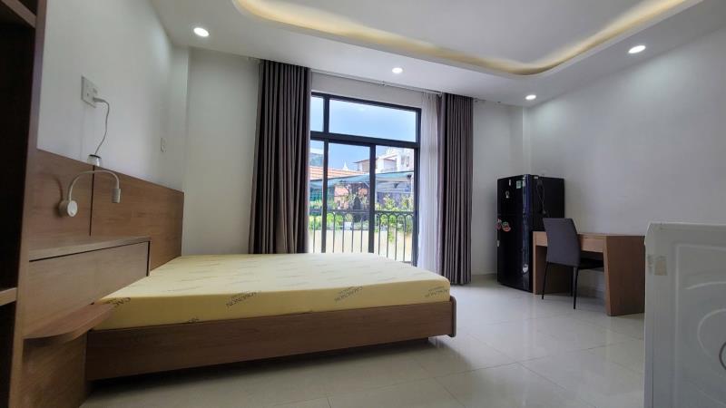 Cho thuê phòng ban công, máy giặt riêng, khu bếp xa giường, full nội thất cao cấp, nguyễn thượng hiền - bình thạnh gần uef hutech hiu , quận 1 - Ảnh 3