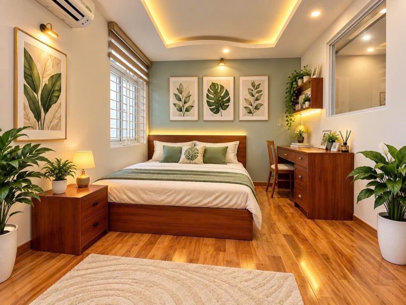 Cho thuê căn hộ 1pn mới xây - ngay ung văn khiêm, thuận tiện qua q2, q3, gò vấp - Ảnh 4