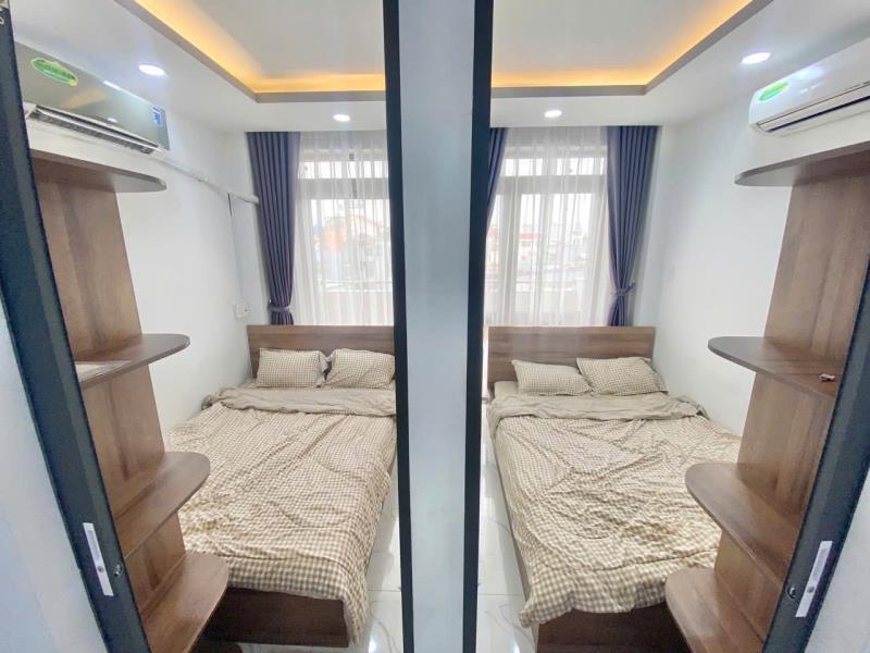 Căn hộ 2 phòng ngủ ban công , thang máy, nt như hình - ngã tư lê quang định_chợ bà chiểu - Ảnh 2