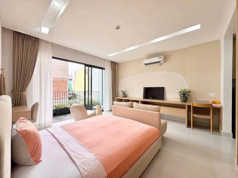 Cho thuê căn hộ ban công đón nắng gần chợ bà chiểu tiện đi q1, q3, phú nhuận - Ảnh 2