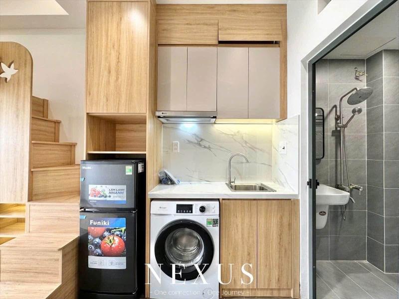 Cho thuê duplex mới xây nội thất thiết kế siêu đẹp siêu thoáng gần vòng xoay lăng cha cả, bệnh viện thống nhất, ngã tư bảy hiền - Ảnh 3
