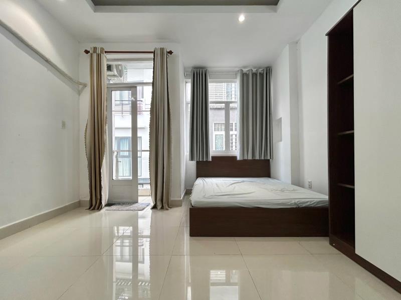 Dự án mới - tăng bạt hổ, bt - có ban công, máy giặt riêng - gần nơ trang long, phan văn trị