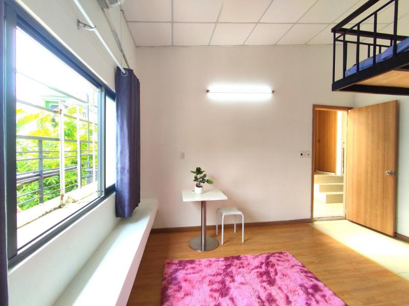 Gác lửng cửa sổ thoáng ngay nơ trang long - gần đại học văn lang - Ảnh 3