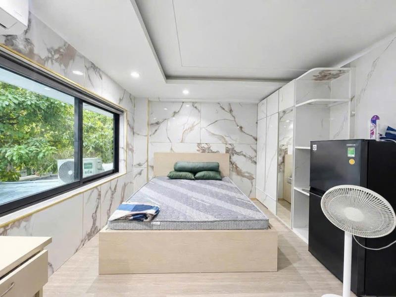 Cho thuê studio cửa sổ trời full nội thất gần đh văn lang  - Ảnh 4