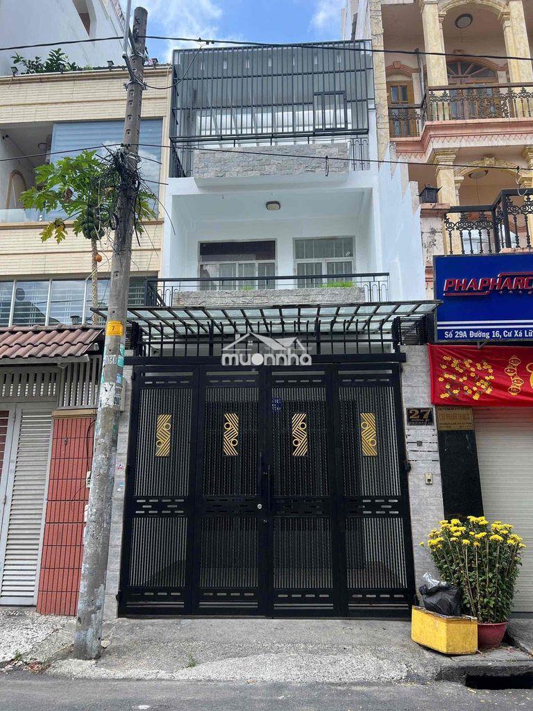 Cho thuê nhà nguyên căn đường số 3 lữ gia. dt: 4 x 20m, 2 tầng hẻm 8m.