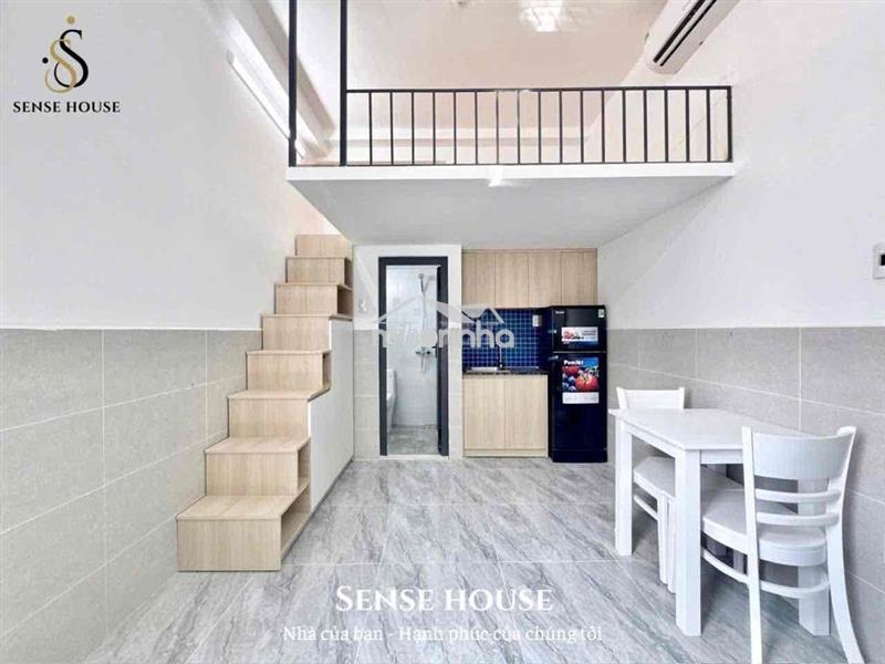 Phòng trọ có gác đi bộ đến đại học văn hiến mới tinh cho sinh viên