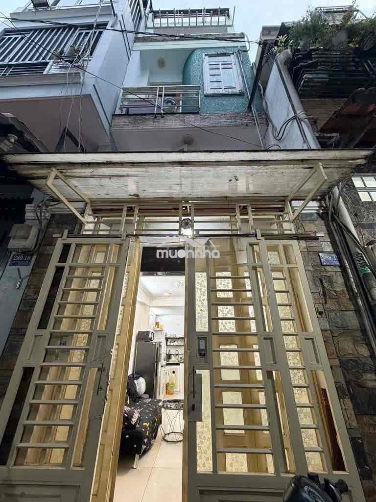 Cho thuê nhà hẻm nguyễn tiểu la , quận 10. 3pn, 3wc