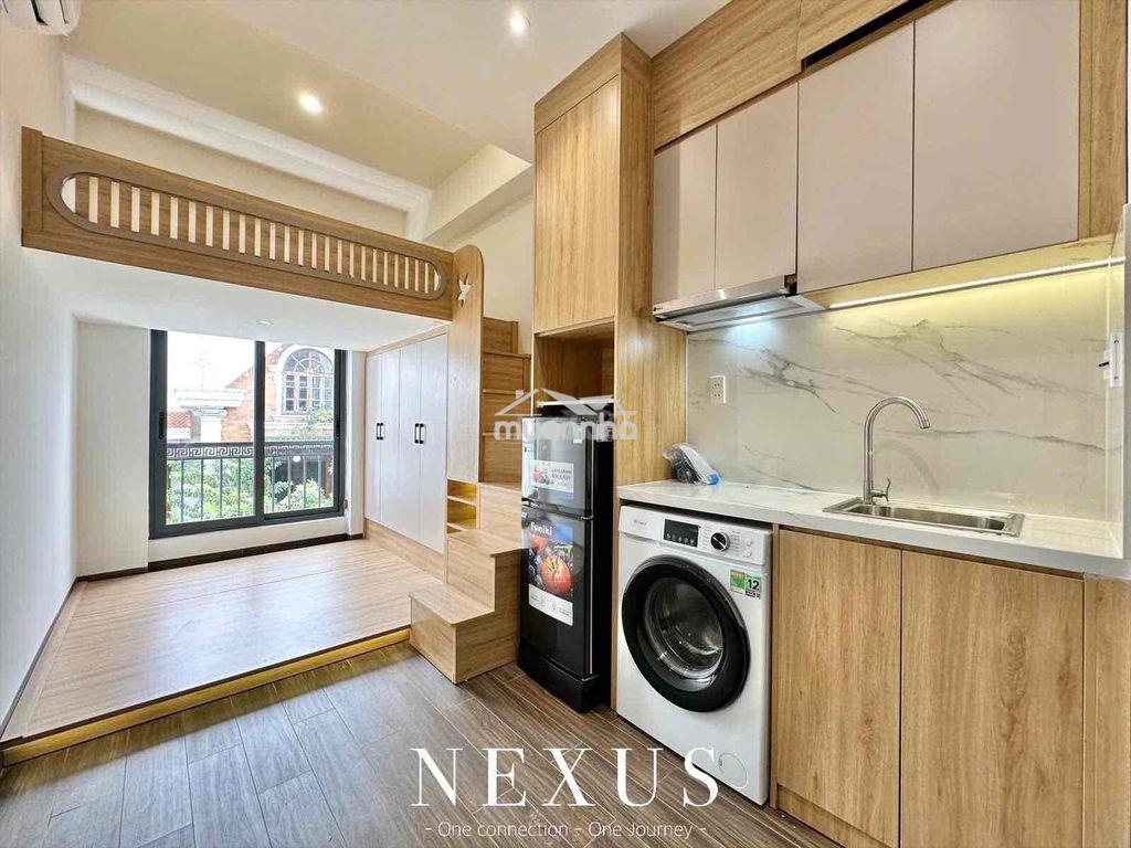 Cho thuê căn duplex gác ban công thang máy giặt riêng full nt gần q10 - Ảnh 3