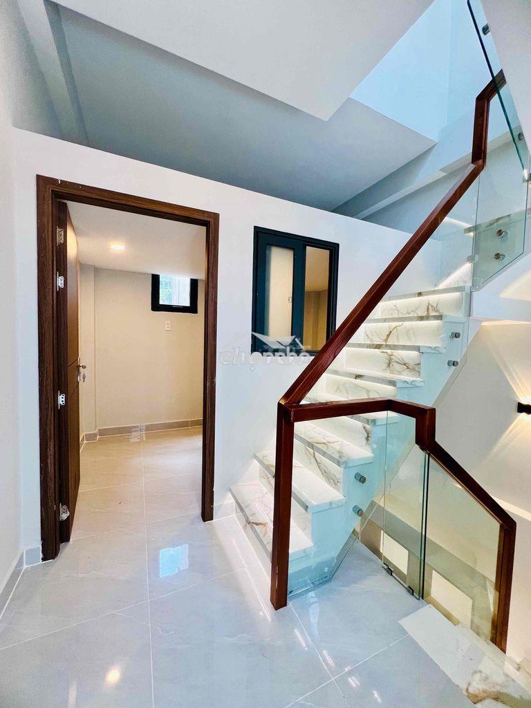 Nhà mới tinh 3 tầng 2pn quận 6 - sổ riêng a4 -  hoàn công - Ảnh 3