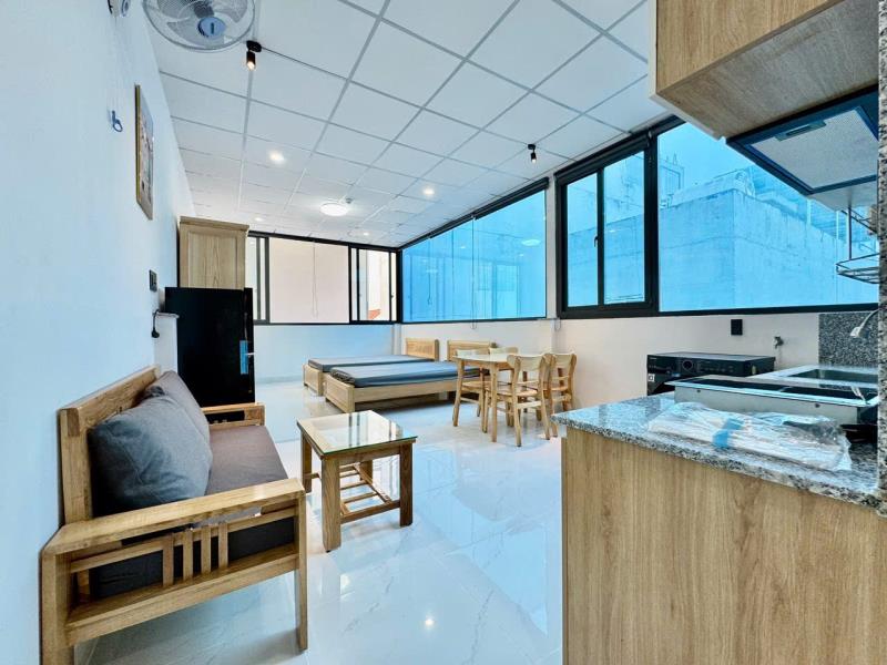 Cho thuê căn hộ 1pn p2, tân bình  | gần sân bay tân sơn nhất - nhà ga t3 - Ảnh 2