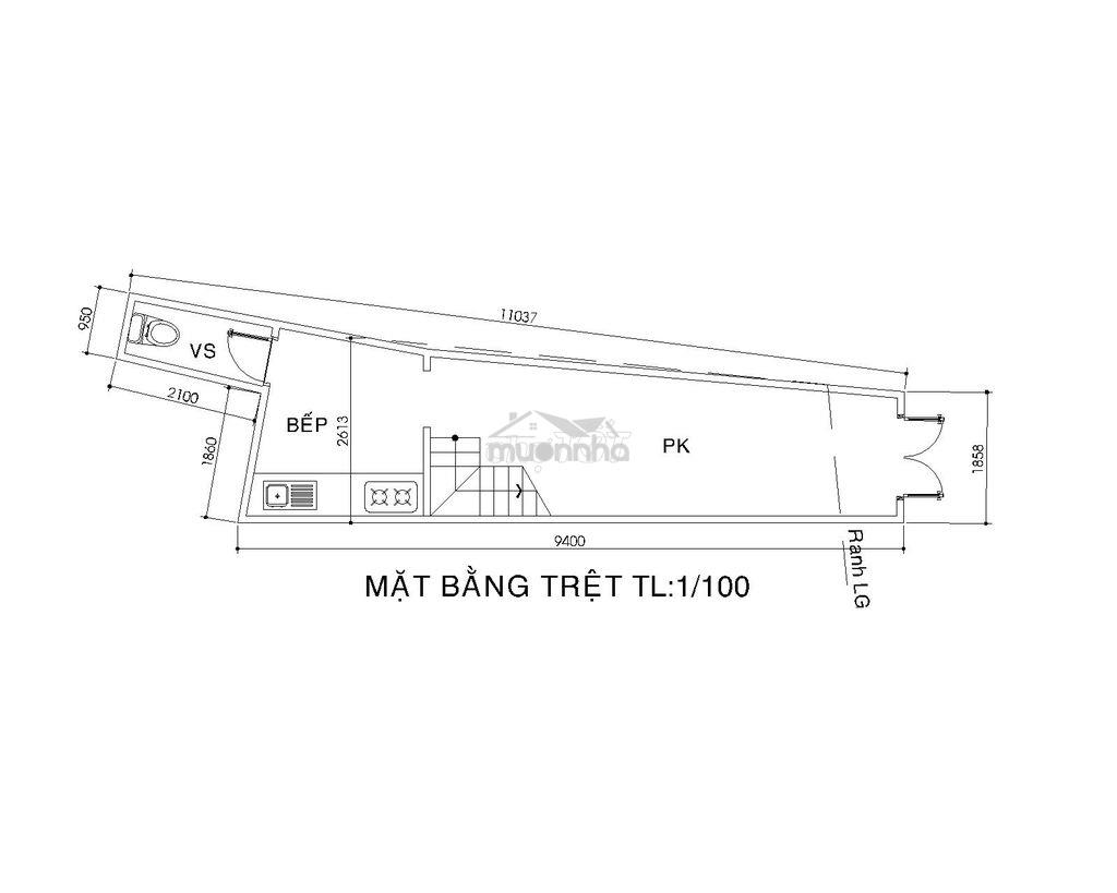 Nhà hẻm nguyễn thị tần gần chợ - 2