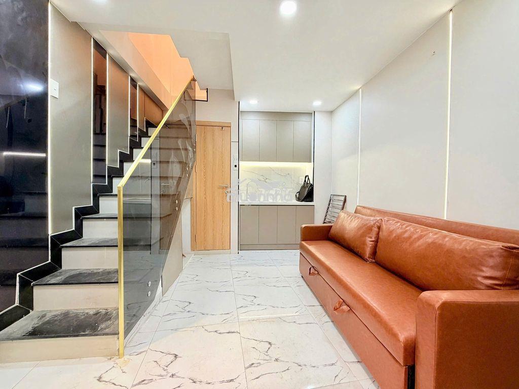 [Nhà nc ] trần hưng đạo - bùi viện - 1 trệt 2 lầu sân thượng 2pn - Ảnh 3