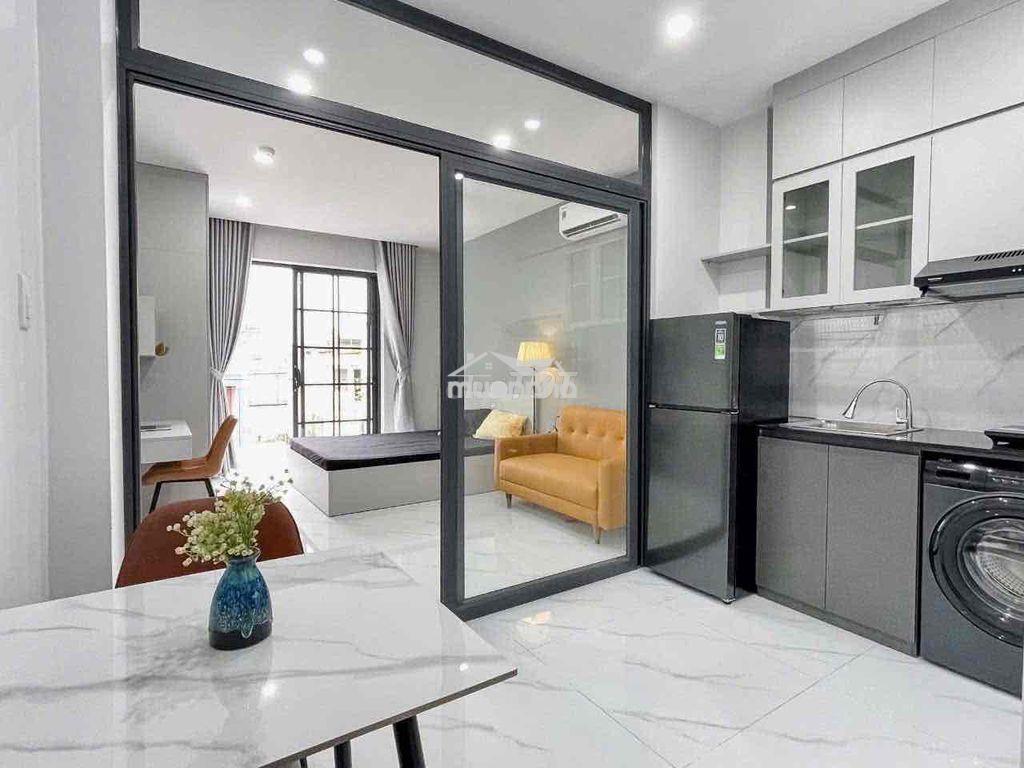 Căn hộ studio full nội thất - ngay vòng xoay lăng cha cả - ban công th - 2