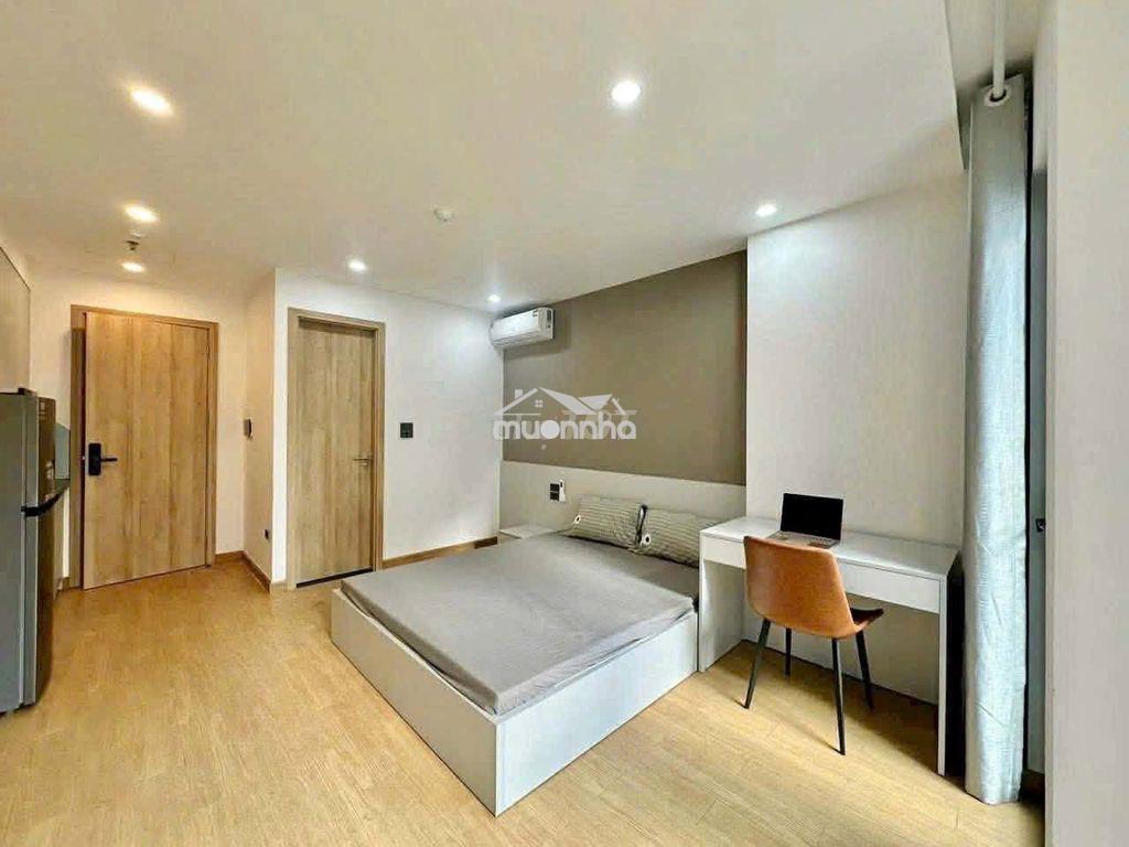 Cho thuê căn hộ studio cửa sổ ban công thoáng mát ngay q10 , full nt - Ảnh 3