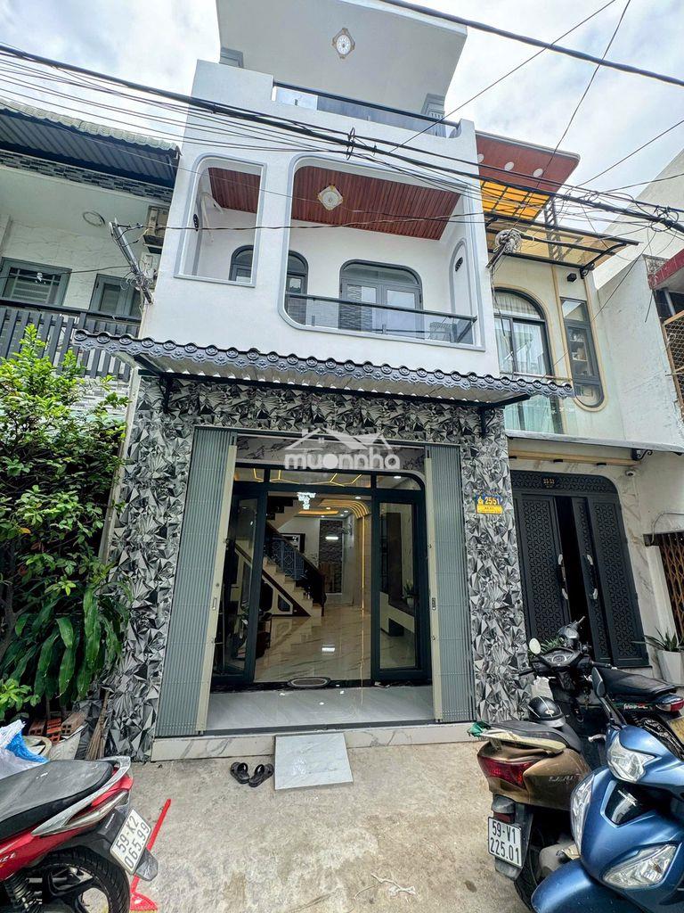 ⛩️ Nhà 3tầng bà ký, q6 ⛩️    dt: 4,25 nở hậu 4,5 m x 13m 👉 dt sàn 128m2 - Ảnh 4