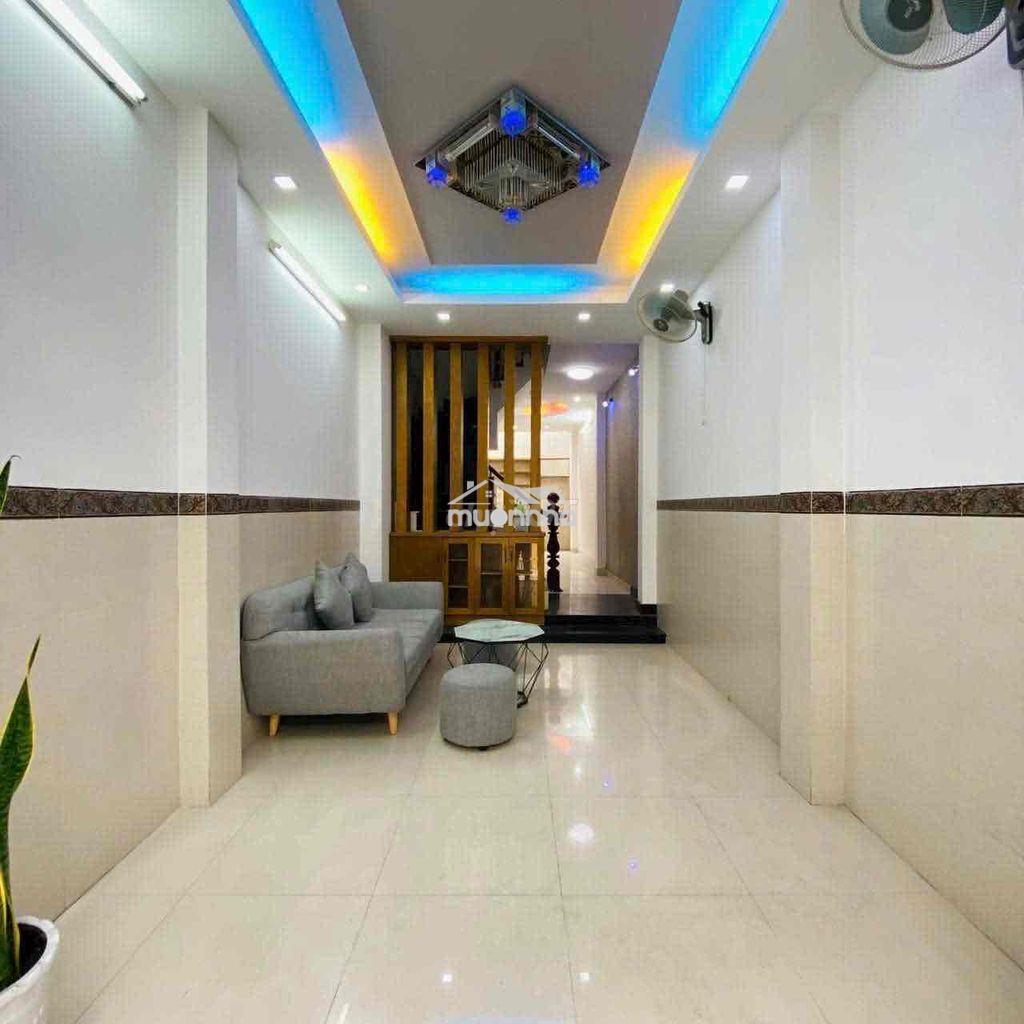 Cho thuê nhà 3lầu st 4pn-4wc phạm văn chiêu 11tr như hình - Ảnh 2