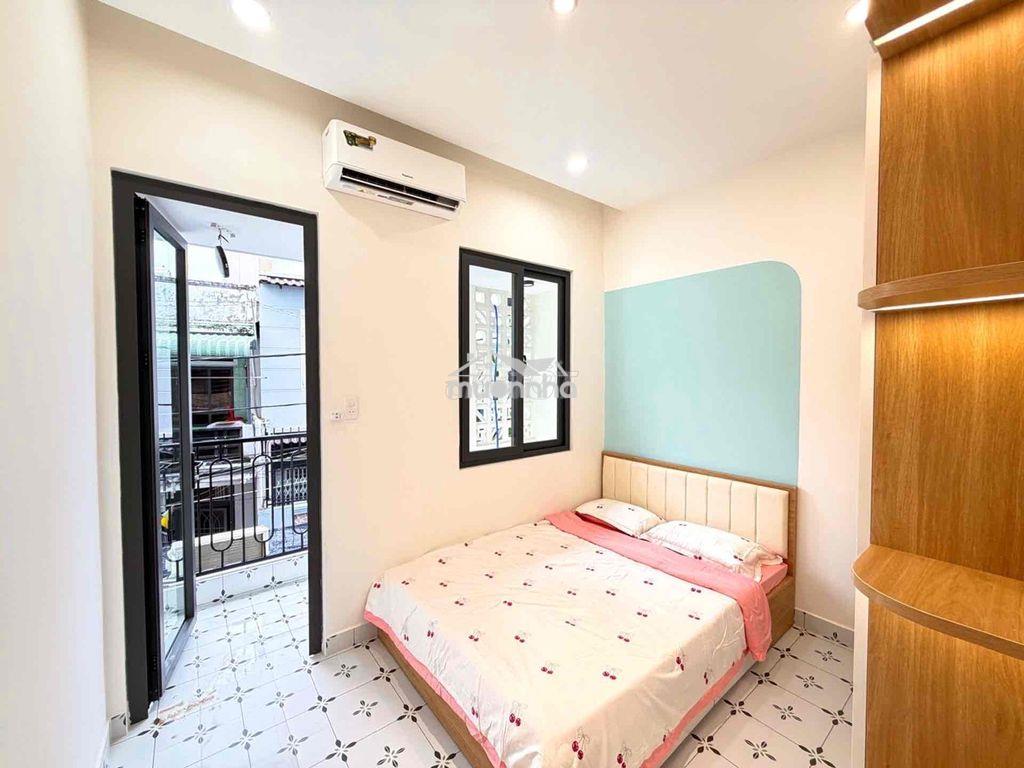 Nhà sát phạm văn đồng 45m2 3pn– hẻm xe hơi đổ cửa - full nội thất - 3