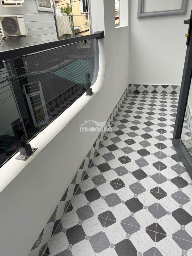⛩️ Nhà 3tầng bà ký, q6 ⛩️    dt: 4,25 nở hậu 4,5 m x 13m 👉 dt sàn 128m2 - Ảnh 2