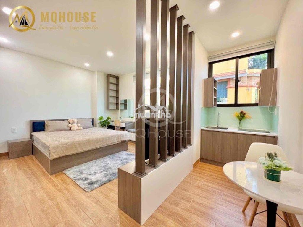 Trống lại phòng studio cao cấp cửa sổ trời full nội thất ngay tô ký - Ảnh 3