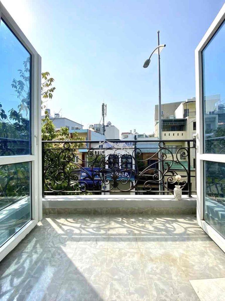 Phòng gác cao-ban công-2 cửa sổ siêu thoáng-mặt tiền-khu vip cityland - Ảnh 2