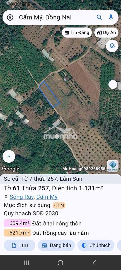 Bán đất mặt tiền oto