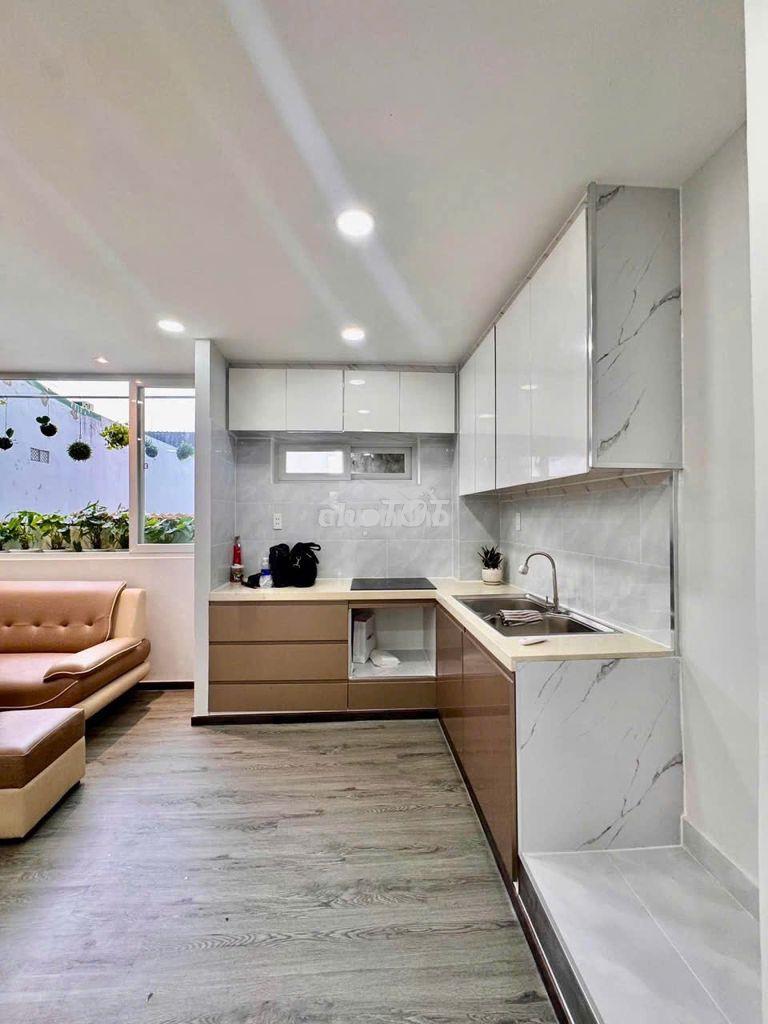 Bán gấp căn hộ phan văn trị,2pn,2wc,sổ hồng,thang máy - Ảnh 4