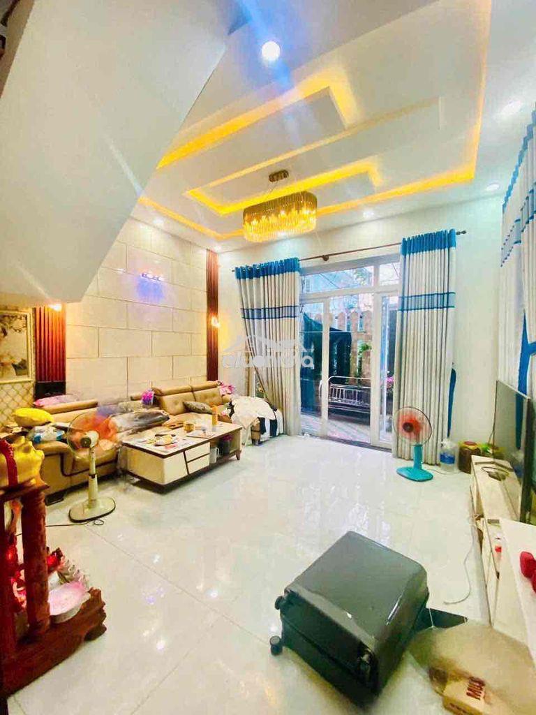 Nhà 4 tầng - 73m2- sang trọng – mặt tiền tân hiệp – 2 xe tải né nhau - - 2