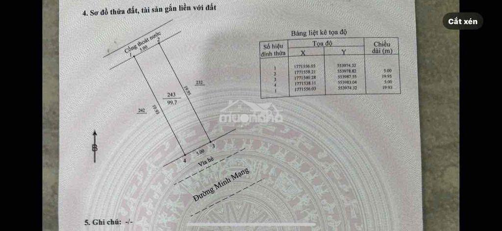 Cặp đất biển _ đường 33m _ minh mạng_ ngay bãi tắm sơn thuỷ _ xây k/s - Ảnh 3