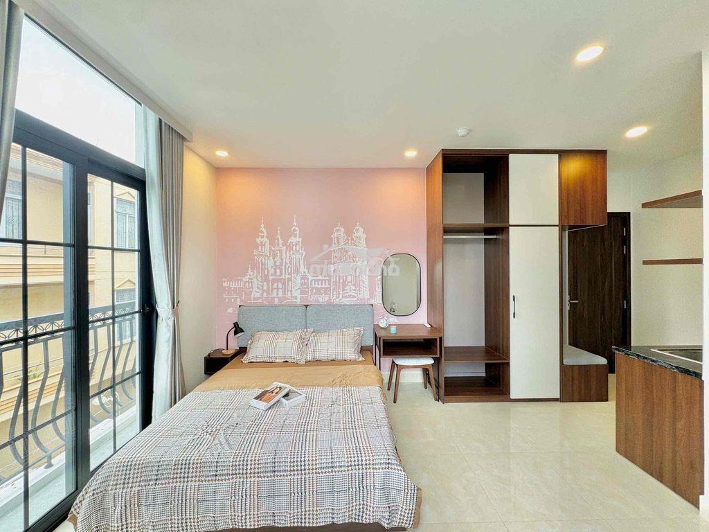 Cho thuê căn hộ studio ban công ngay sân bay-full nội thất - Ảnh 4