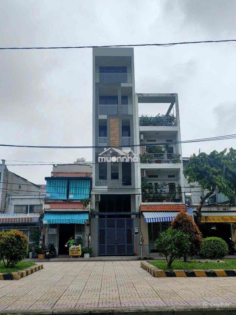 Cho thuê nhà 5 tầng mt đường hiền vương