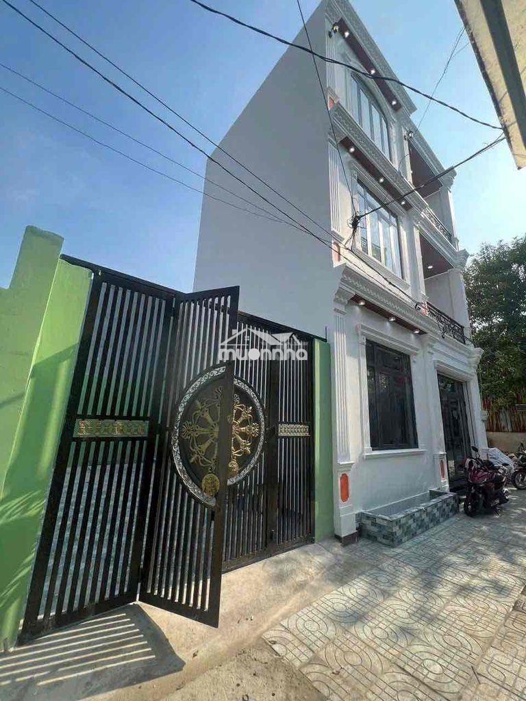 Cho thuê nhà đẹp giá rẻ ht 45 q12 full nội thất 2lầu 243m 4pn 15tr tl