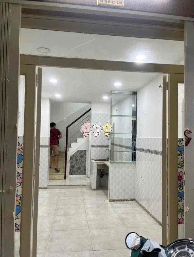 Nguyên căn cho thuê 1t 3l st 3pn 4w hồ thị kỷ quận 10. - Ảnh 2
