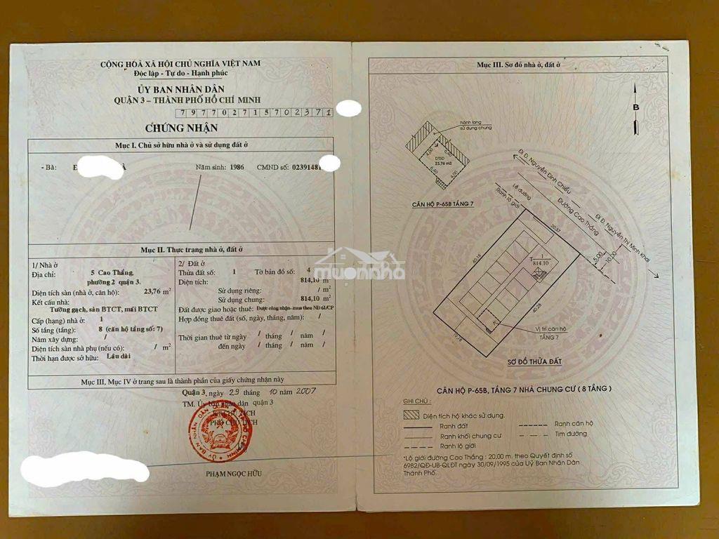 Căn hộ số 5 đường cao thắng - quận 3 - tphcm - 3