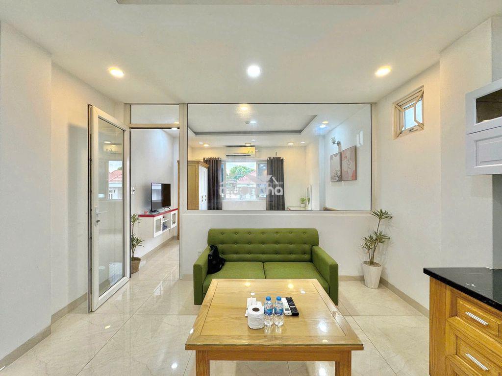 Chdv 1pn+1pk rộng 50m2 ngay chung cư hà đô, toà nhà viettel, ueh,bku  - Ảnh 2