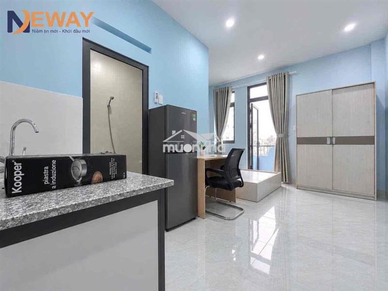 Căn hộ mới 100% ban công full nt máy giặt riêng kênh tân hóa-đầm sen