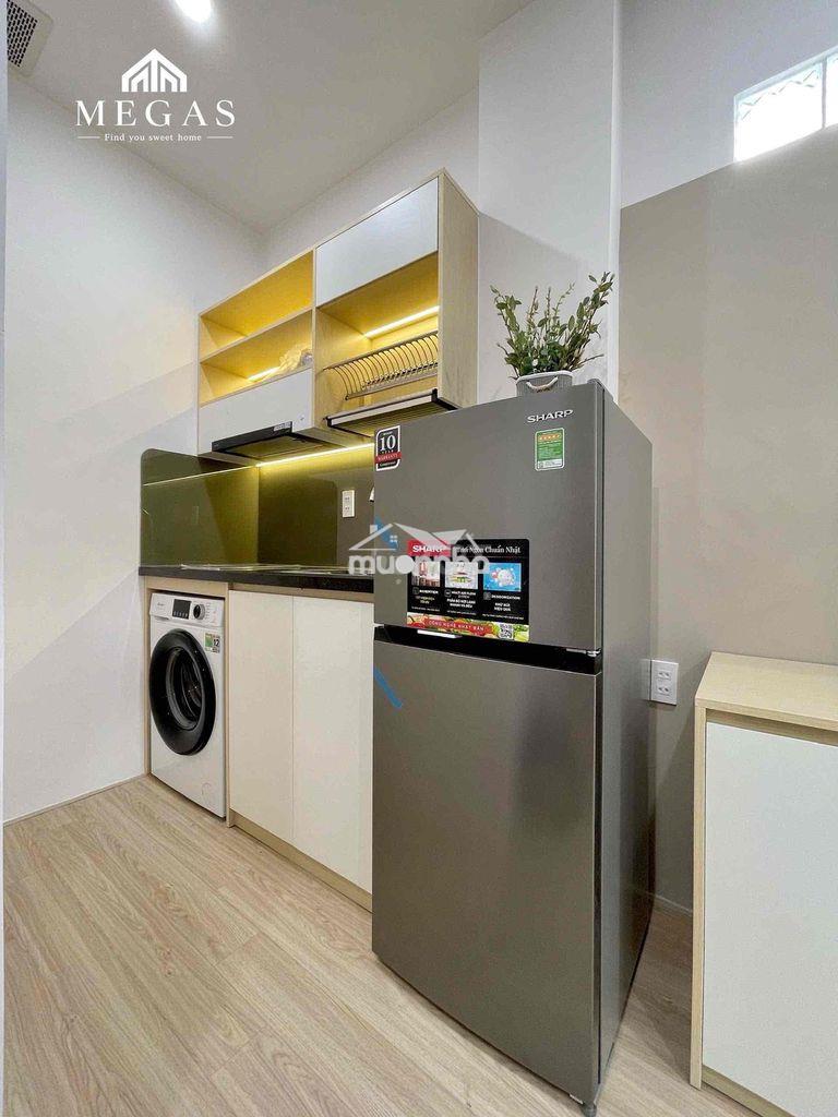 Căn hộ studio cao cấp - gần đh vhu - huit - k300 - máy giặt riêng - Ảnh 3