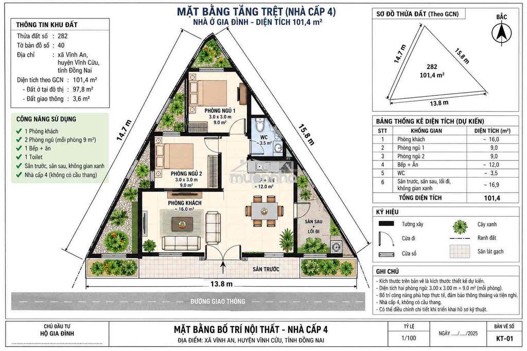 Đất mặt tiền full thổ cư - Ảnh 2