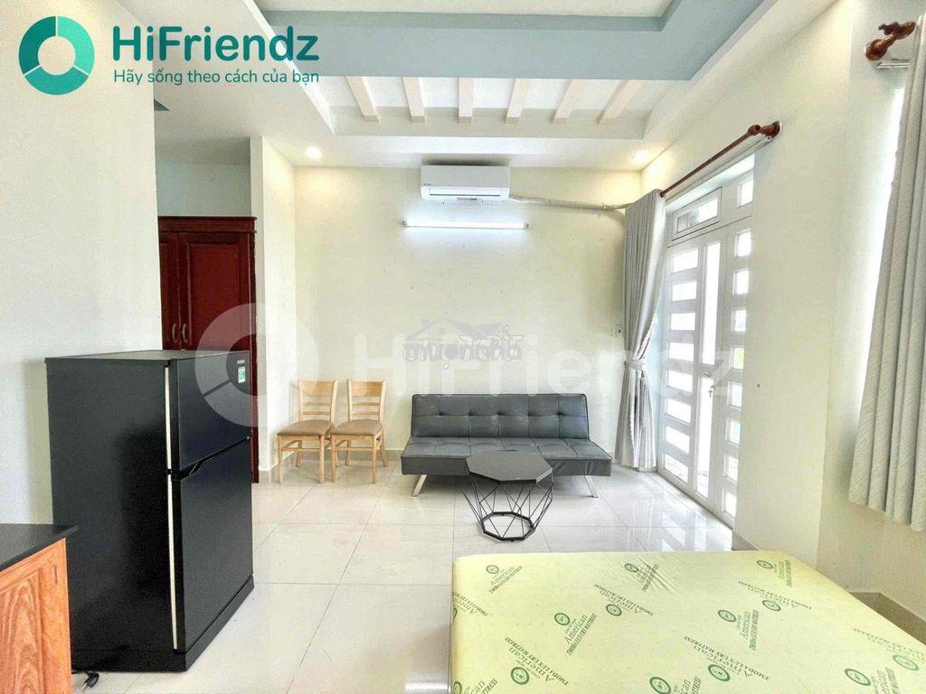 Cho thuê studio ban công full nội thất ngay emart phan huy ích - 3