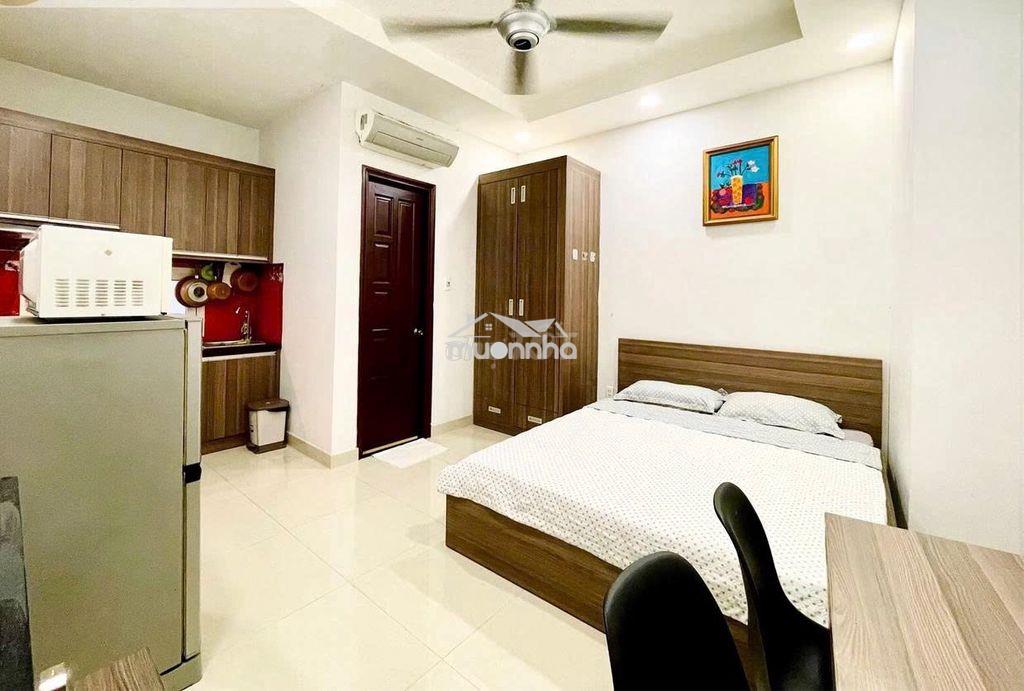 Căn hộ studio 25m2, 1pn, đủ nội thất, ở trung tâm, an ninh, pccc tốt - Ảnh 3