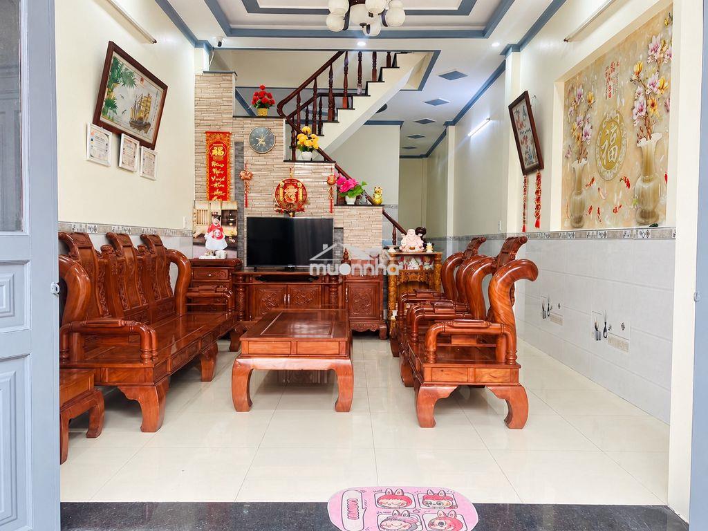 Nhà 1 trệt 1 lầu đường phùng hưng, hẻm sẹt/1, 3pn, 80m2 - Ảnh 2