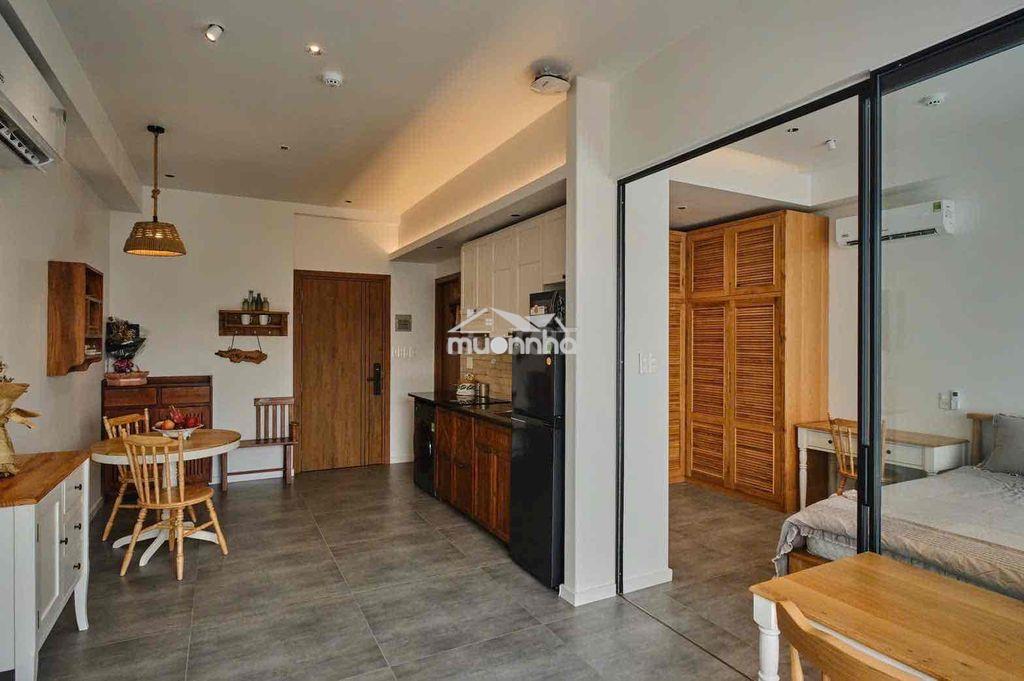 Căn hộ 1 phòng ngủ ban công full nội thất cao cấp 50m2 tân quy q7 - Ảnh 4