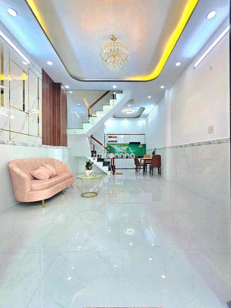 Nhà 2tầng đúc thật dt:4x10m 2pn 2wc hẻm 1982 huỳnh tấn phát hoàn công - Ảnh 2