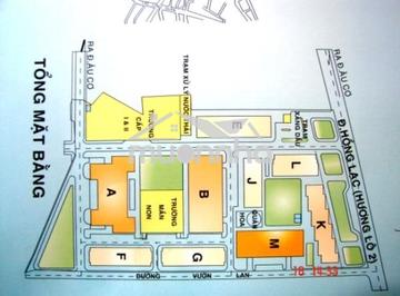 Bán chung cư thang bộ bàu cát 2, 56m2(2pn), lầu cao, sổ hồng riêng. - Ảnh 3
