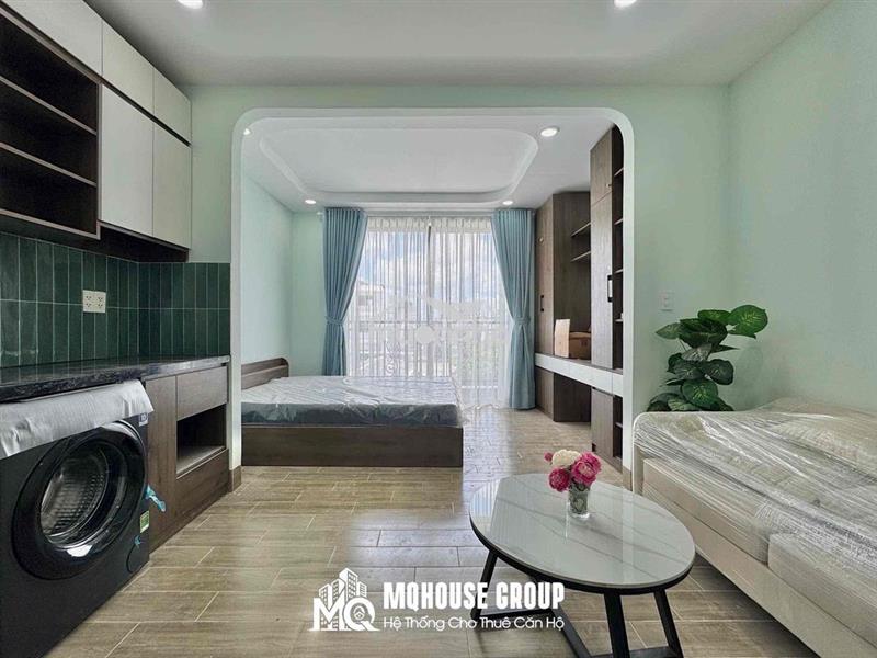 🌸🌸Studio bancon - full nội thất cao cấp - ngay đường số 3 bình hưng ho