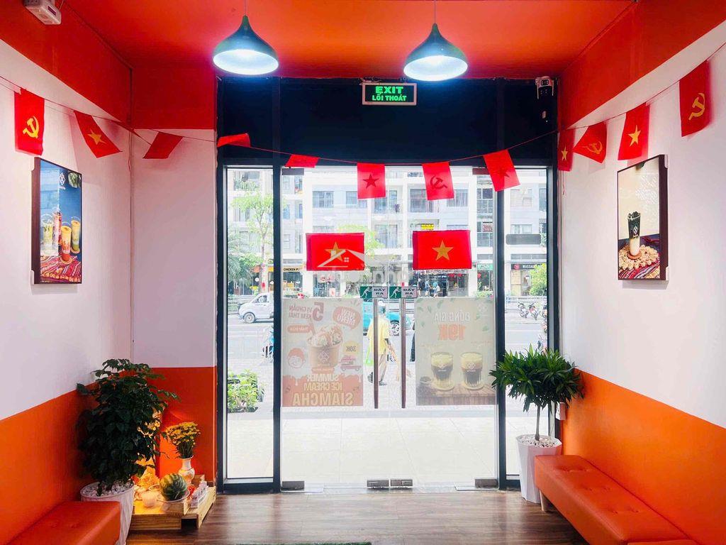 Sang nhượng quán trà sữa vị trí đẹp - căn góc khu ăn uống - Ảnh 2