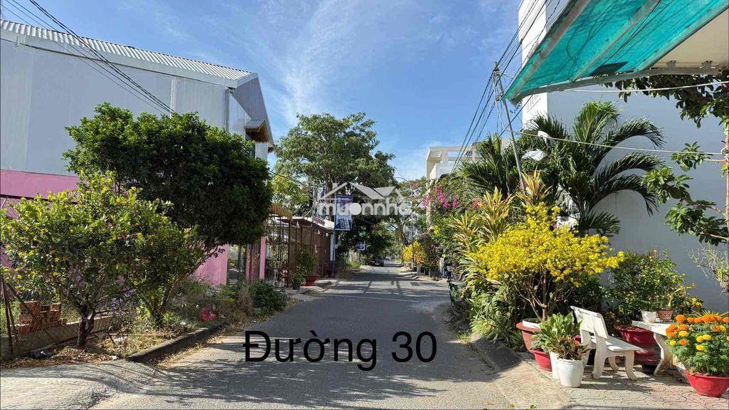 Bán nền 4,5 x 17,9 = 80m2 - hẻm phía sau 1,2m- đường số 30-kdc cty 8 - Ảnh 2
