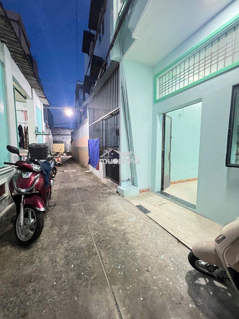 Nhà đẹp  hẻm tân thới nhất 06 phan văn hớn quận 12, 4x10m 1 trệt 1 lầu - 2