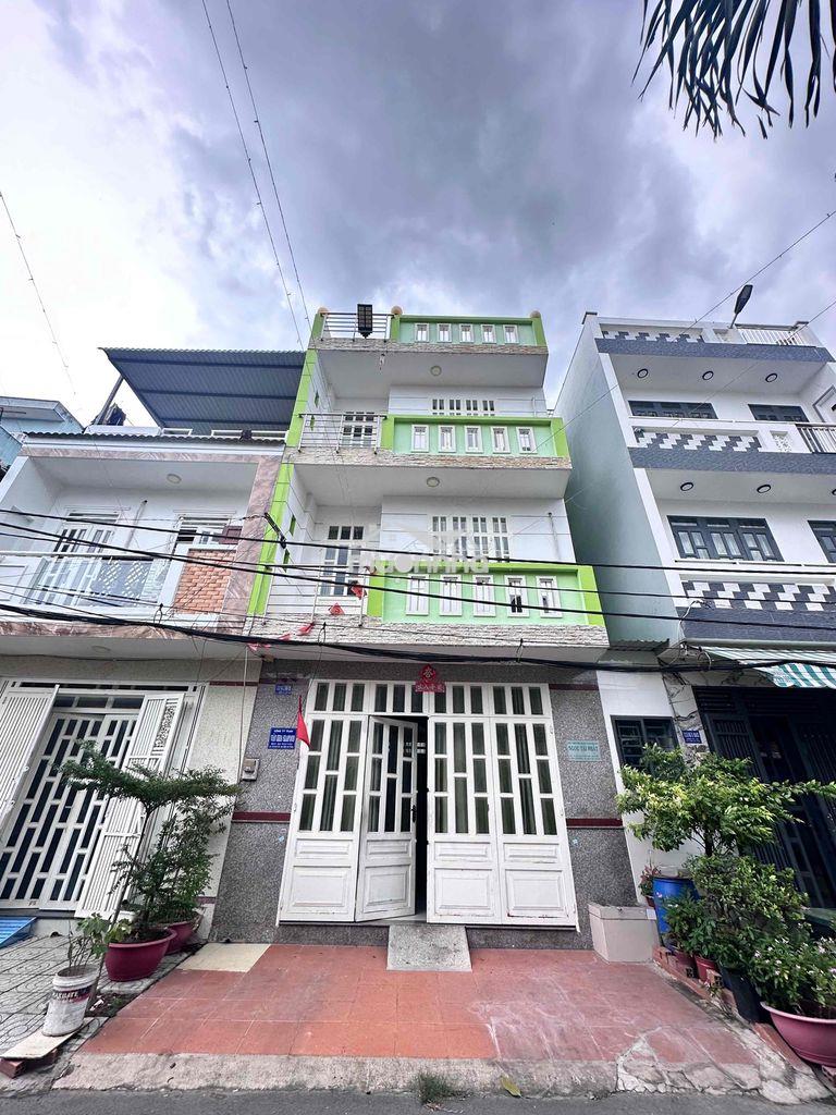 Bán nhà 3 tầng hẻm 8m thông, ngang 5,5m ngay chợ mỹ nga tây lân - 4